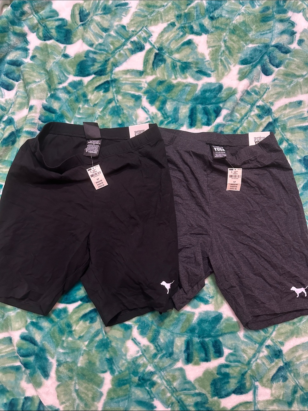 Lot of 2 Pairs Of Victoria’s Secret Pink Bike Shorts,S,NWT
